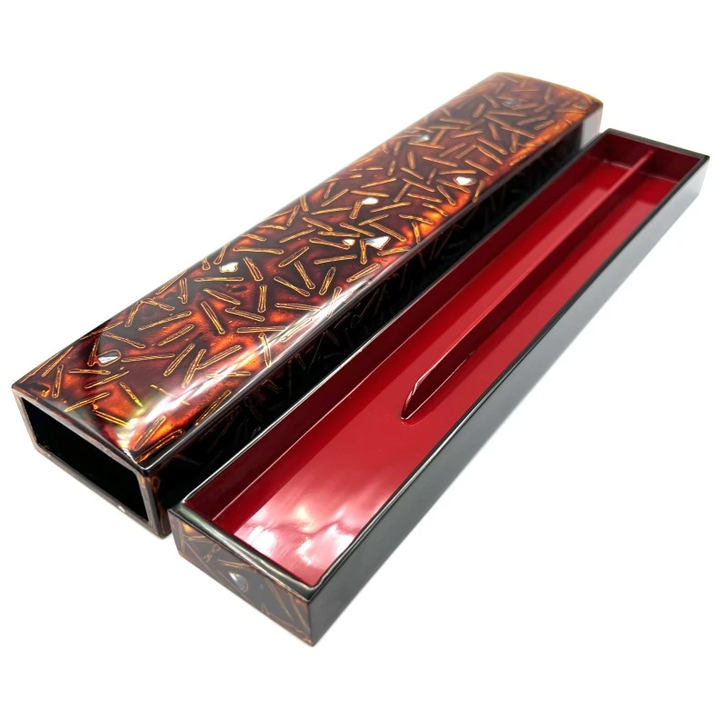 送料無料】若狭塗 箸箱 貝松葉 - お買い物｜日本最大級の箸の通販