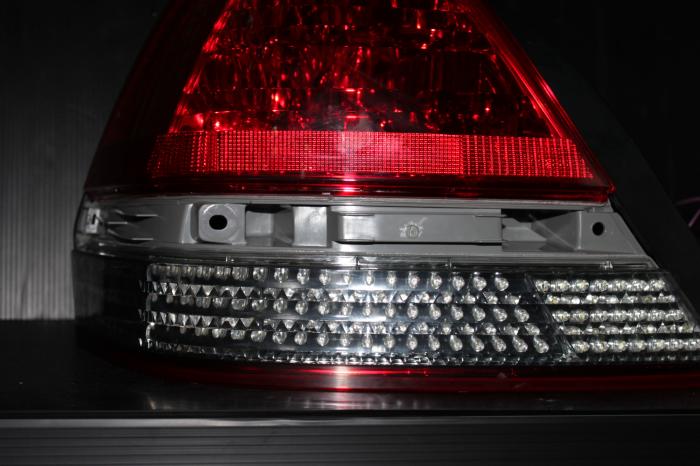 110マーク2 テール加工 流れるウインカー【加工例】 | カスタム