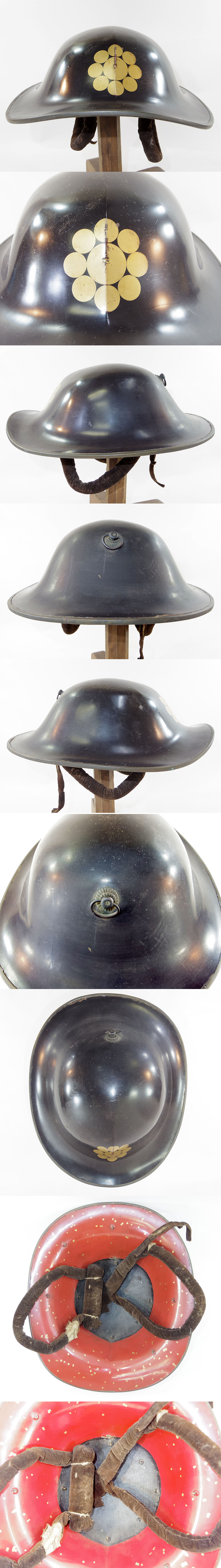 陣笠 九曜紋｜日本刀 刀剣販売のイー・ソード[e-sword]