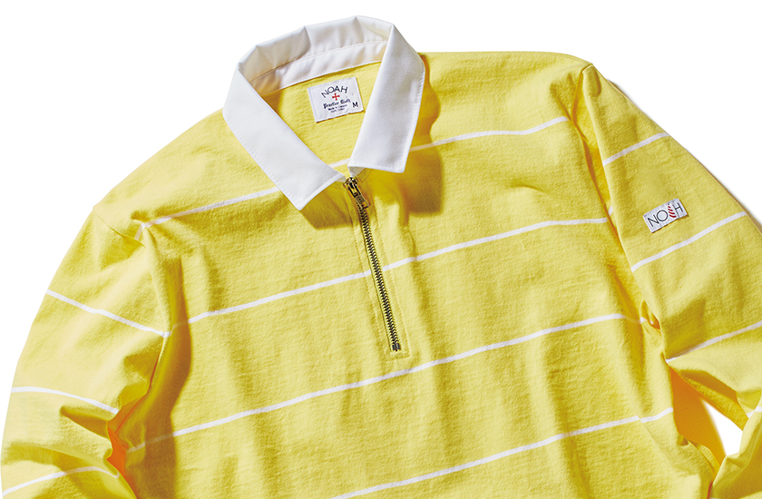 この春、一撃で洒落る！ ノアのハイブリッド・ラガーシャツ｜雑誌Begin