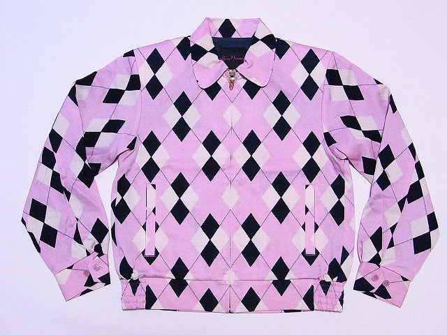 Dry Bones[ドライボーンズ] ギャバジンジャケット アーガイル スター