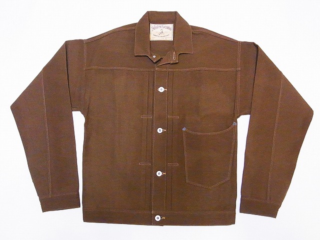 HELLER'S CAFE[ヘラーズカフェ] ブラウンダックジャケット