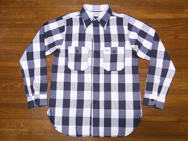 WAREHOUSE[ウエアハウス] ネルシャツ A柄 3104 ブロックチェック