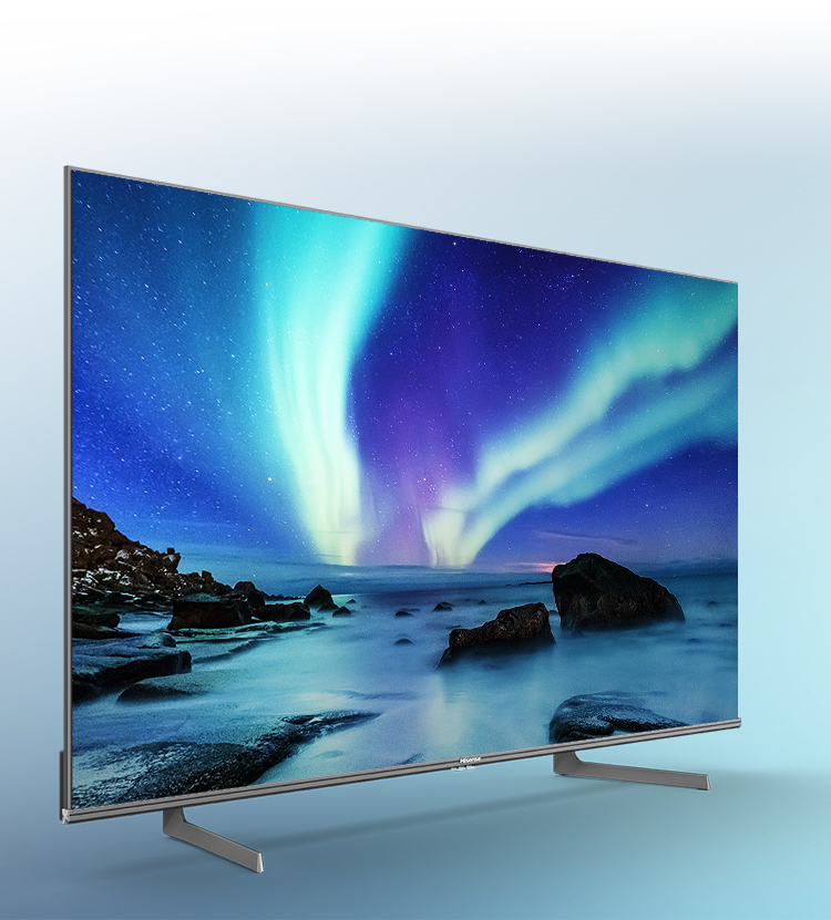 h【ジャンク】Hisense 50型 大型液晶テレビ 画面ひび割れ 50E65G h