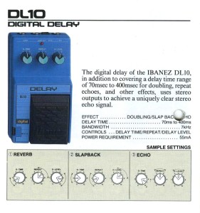 アナログライクなデジタルディレイ「Ibanez DL10」をレビュー | 魔法の