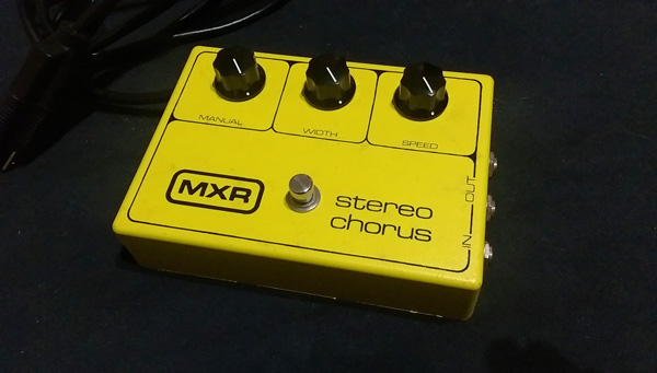 MXR Stereo Chorus 1980's」 レビュー！爽やかなサウンドが特徴の