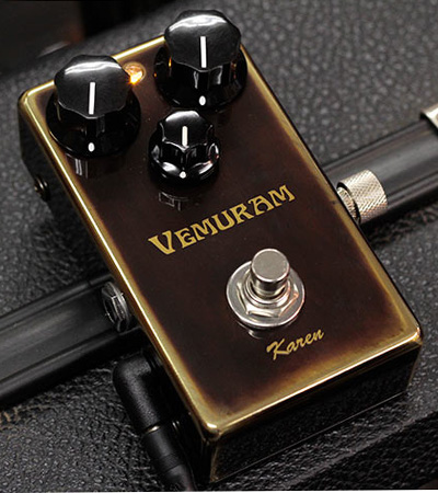 VEMURAM Karen」ディストーションエフェクターをレビュー | 魔法の箱