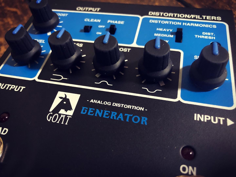 GOAT -Blue Series- GENERATOR」エフェクターレビュー！ | 魔法の箱