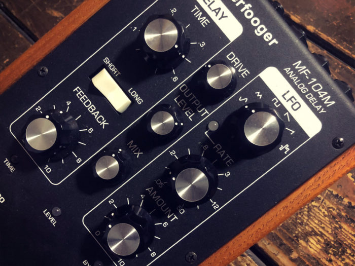 moogerfooger MF-104 & moog MF-104M Analog Delayをレビュー