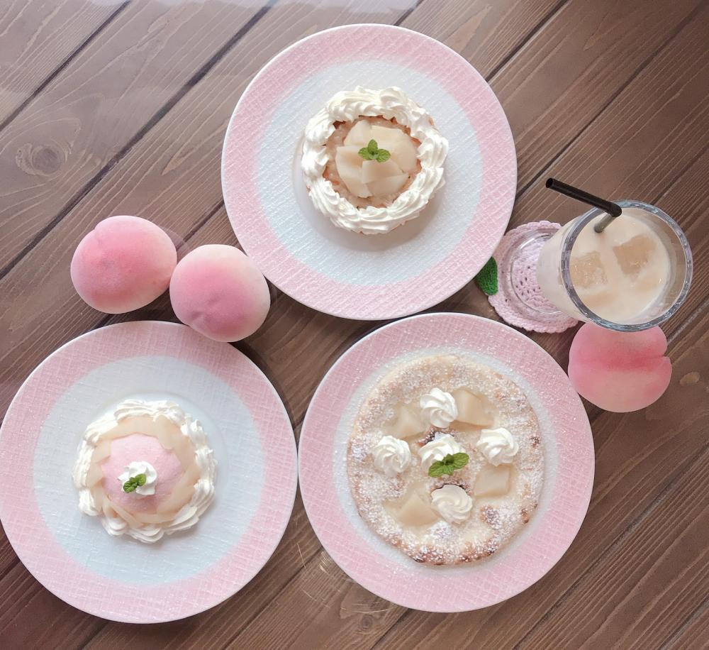 季節に合わせたアレンジで 1年中、桃を堪能させてくれる場所 「p_chyna