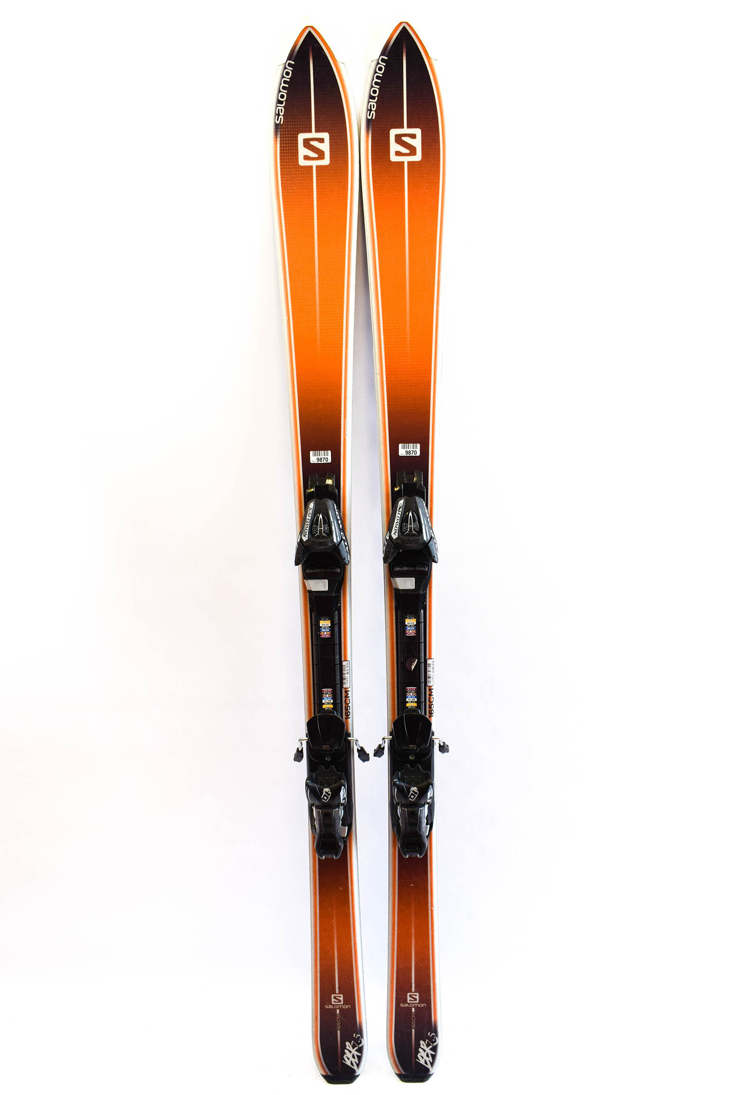 SALOMON SKI BBR 7.5 + BINDINGS L10 RTL - Easy Gliss