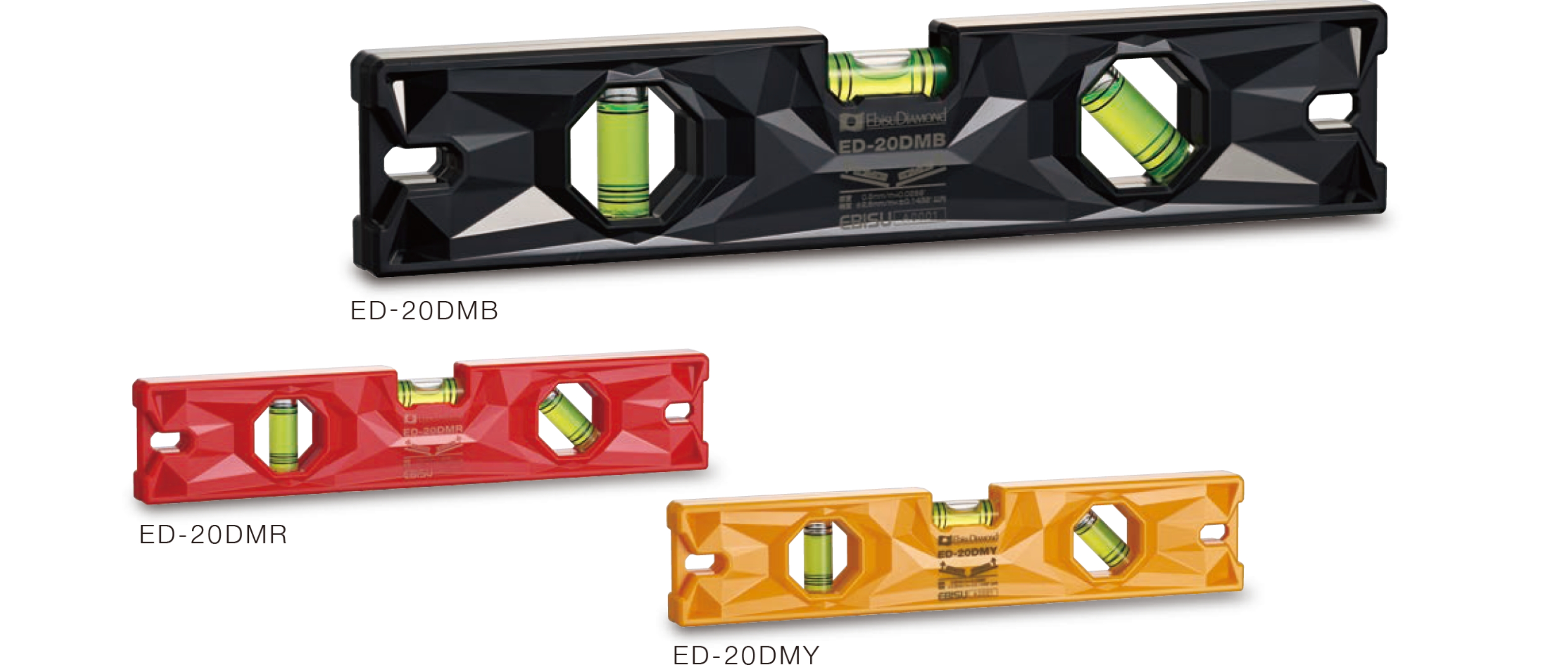 プラスチックレベル｜ミニレベル水平器・水準器・レベルのエビス