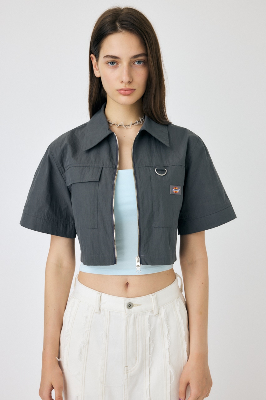 MOUSSY | DICKIES(R) ZIP UP WORK シャツ (シャツ・ブラウス ) |SHEL