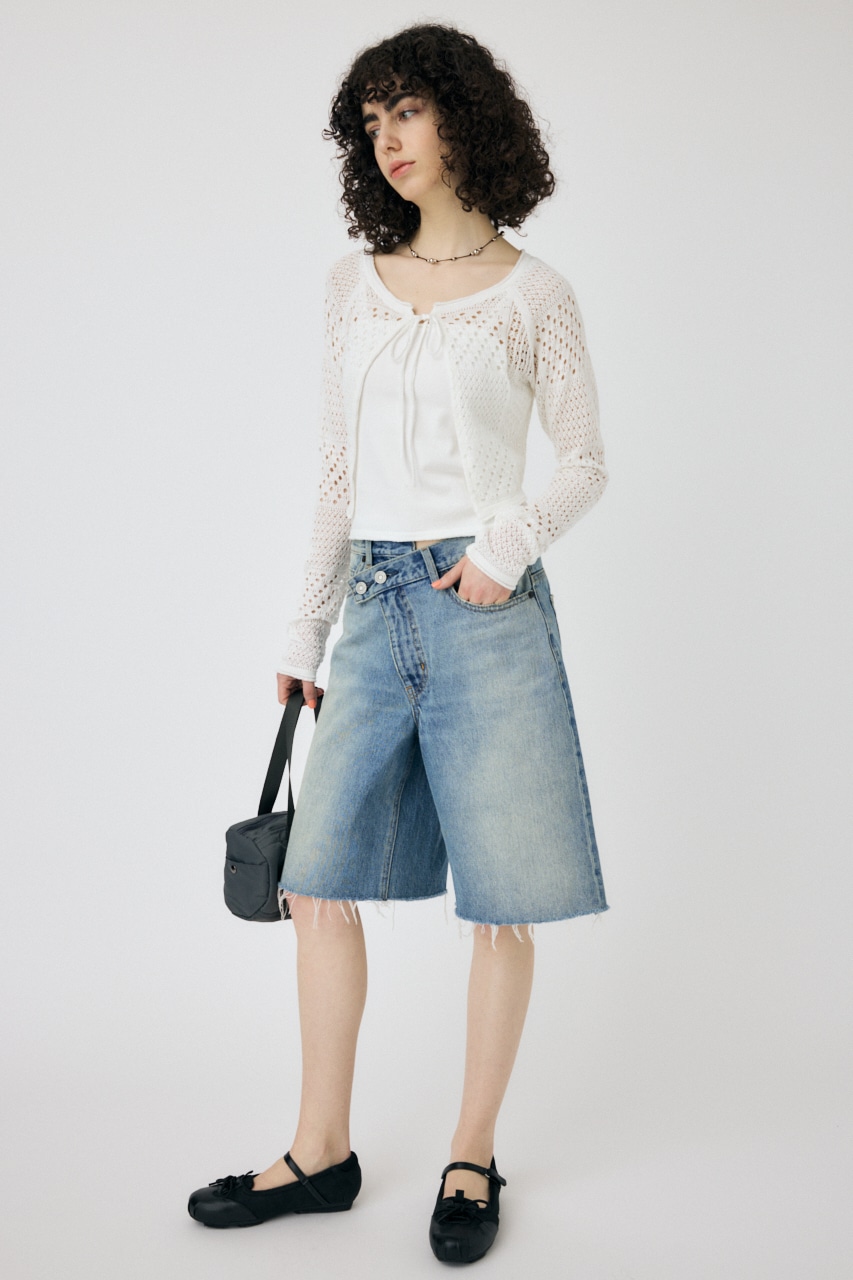 MOUSSY | OPENWORK KNIT アンサンブル (ニット ) |SHEL'TTER WEBSTORE