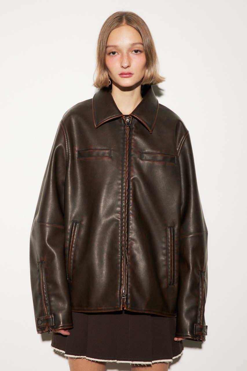 SLY | MICHIXSLY F／LEATHER ジャケット (ジャケット ) |SHEL'TTER