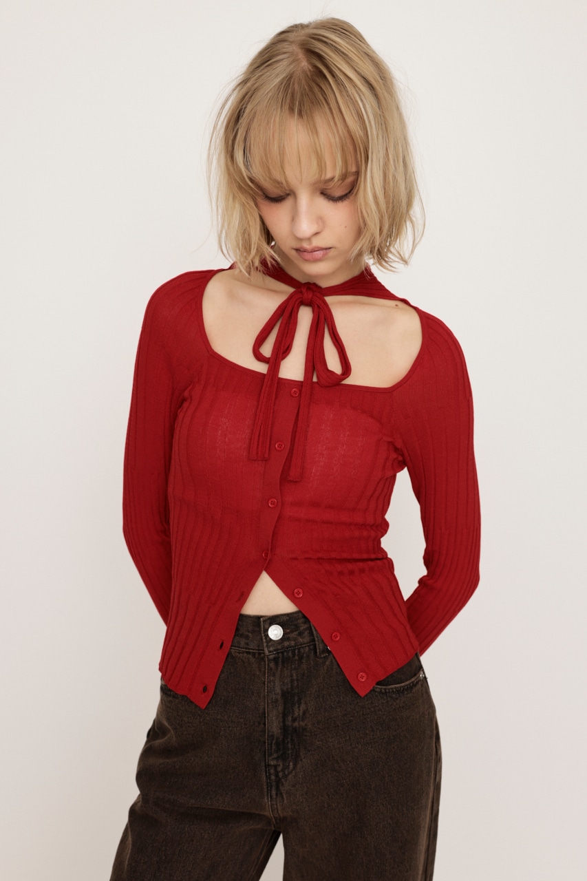 SLY | TIE DESIGN HG トップス (ニット ) |SHEL'TTER WEBSTORE