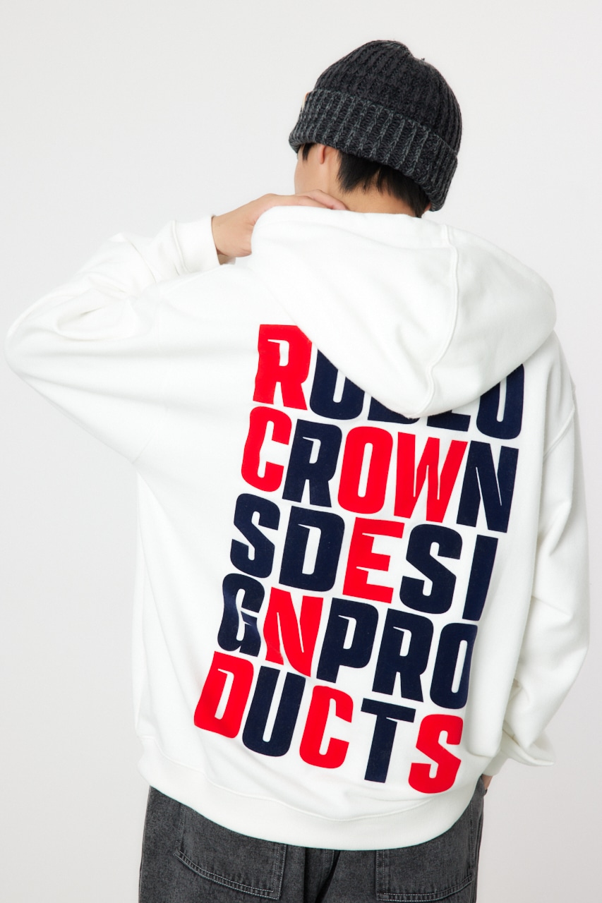 RODEO CROWNS WIDE BOWL | フロッキーバックロゴパーカー (スウェット