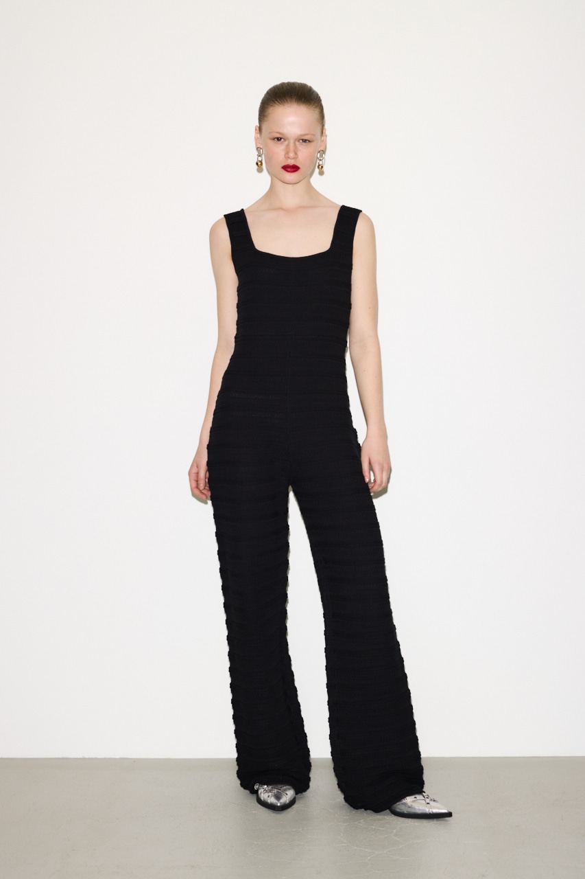 THROW by SLY | 【THROW】SQUARE NECK ジャンプスーツ (オールインワン