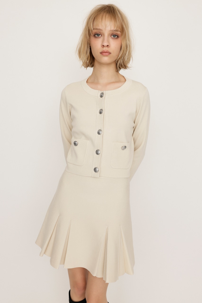 SLY | MILANO RIB PLEATS 2P (ワンピース(ミニ・ミディアム） ) |SHEL