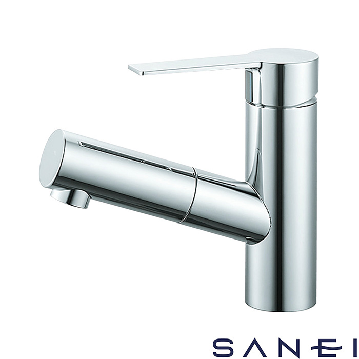 column 洗面混合栓（シャワーホース） K37531EJV SANEI クローム ekrea