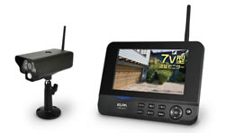 増設用ワイヤレスカメラ（CMS-C71） | 商品情報 | ELPA 朝日電器株式会社