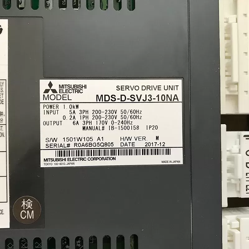 MDS-D-SVJ3-03/04/06/07/10/20NA 35NA Mitsubishi driver – ElecSpares