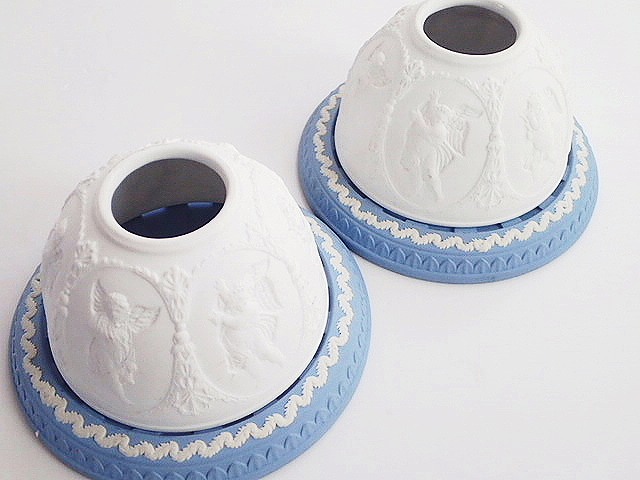 ウエッジウッド ジャスパー ドーム型キャンドルホルダー（在庫2/残り0