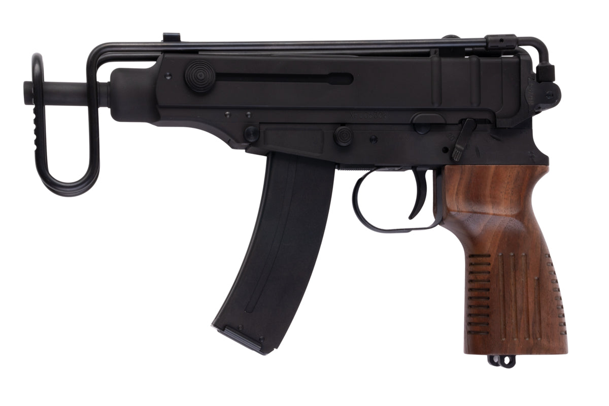 KSC Vz61 Walnut Grip Custom Heavyweight Gas Airsoft SMG (System 7