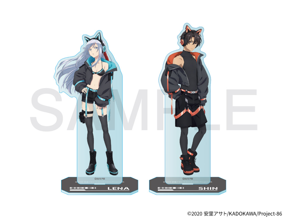 TVアニメ「86―エイティシックス―」×COLLABOCAFEHONPO BLANC 2025 等身