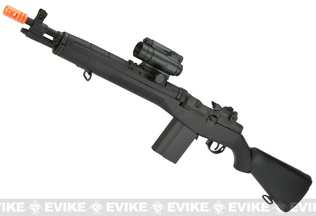 Tokyo Marui M14 Socom Full Size Airsoft AEG Rifle - Black | Evike.com