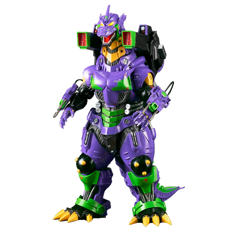 ゴジラ対エヴァ】東宝大怪獣シリーズ 3式機龍(2002) 重武装型 エヴァ初