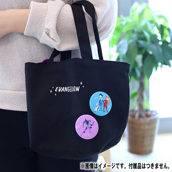 エヴァンゲリオン ゆるパレット/トレーディング織布缶バッジ10個入BOX