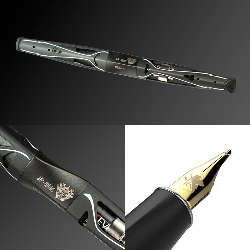 エヴァンゲリオン30周年記念Gravity.Mobius】初号機万年筆＆ボールペン