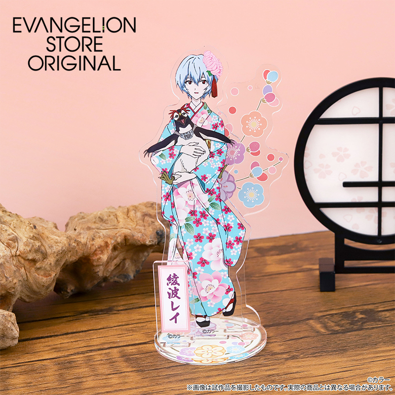 EVA STOREオリジナル 缶バッジ／レイ(着物)&ペンペン: グッズ・雑貨類