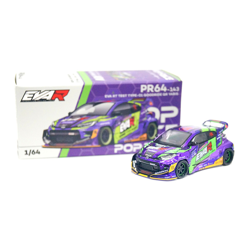 エヴァレーシング 1/64ミニカー EVA RT初号機 PANDEM S13 [お届け予定