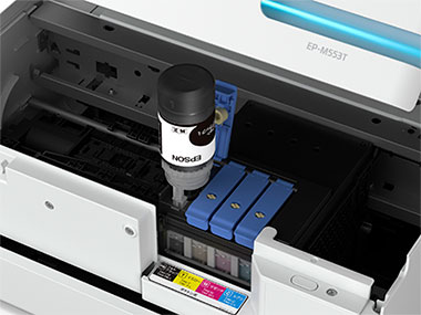 さまざまな在宅需要に対応する低印刷コストのプリンター。エコタンク