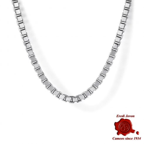 Men's 925 Silver Venetian Necklace | Eredi Jovon Venice