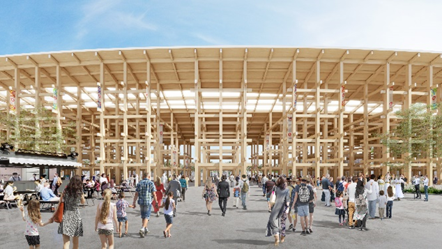 大阪・関西万博 大屋根（リング）の新パース図を公開 | EXPO 2025 大阪