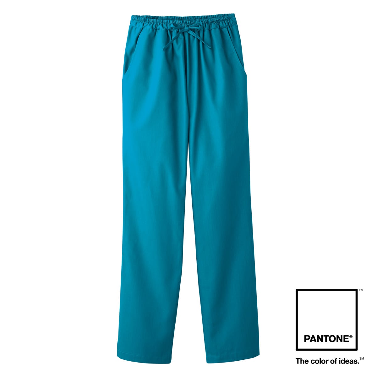 6012SC レディスストレートパンツ（PANTONE）｜医療用白衣・介護