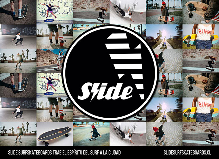 SLIDE サーフスケート スライド FISH TUNA 32inch サーフスケート