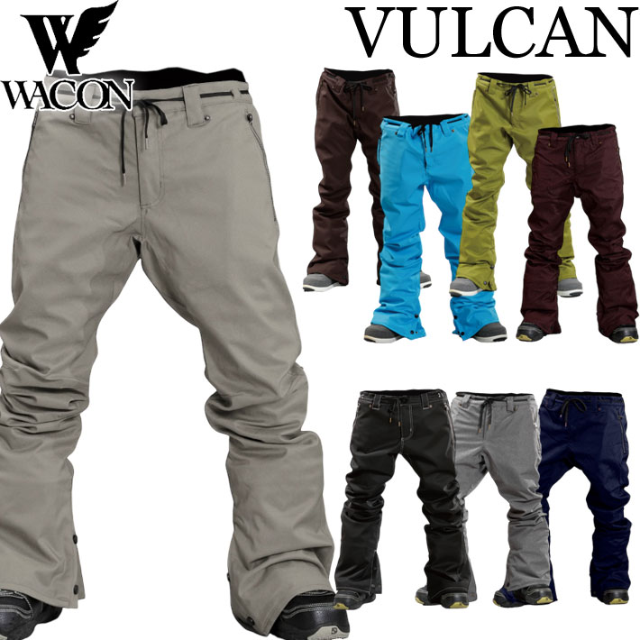 25-26 WACON ウェア パンツ ワコン スノーボード ウェア メンズ VULCAN