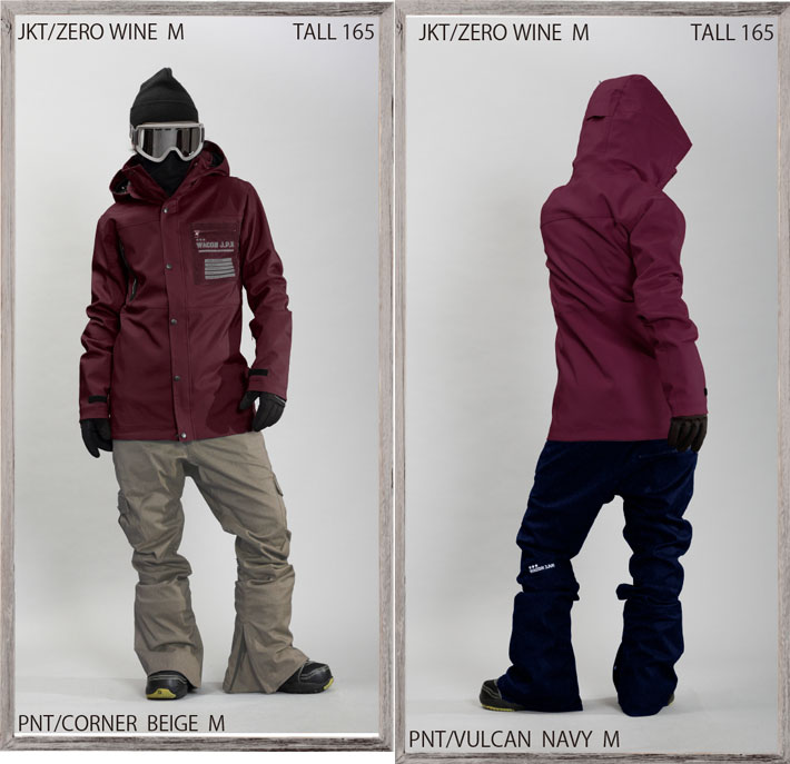25-26 WACON ウェア ジャケット ワコン スノーボード ウェア メンズ