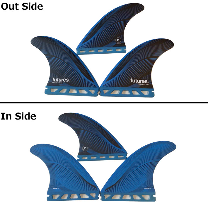 futures. フューチャーフィン RTM HEX LEGACY R6 レガシー TRI FIN 3枚