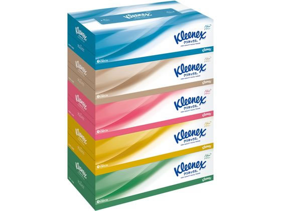 クレシア クリネックスティッシュ 180組 5個×12パック 40442 通販