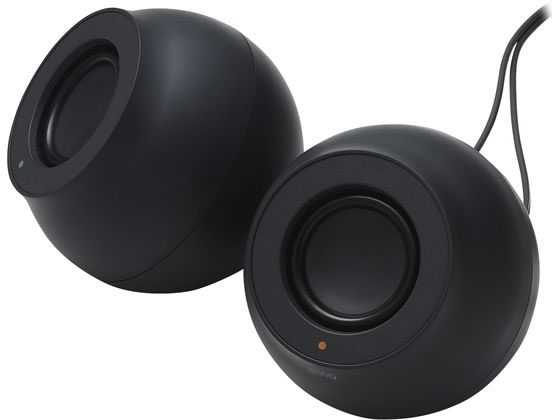 エレコム PCスピーカー 有線3.5mm Type-C ブラック SP-P10CUBK 通販