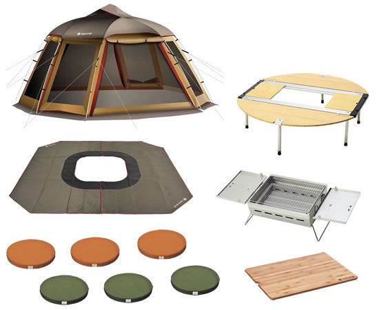 スノーピーク 『話』 ラウンジシェルセット 通販【フォレストウェイ】