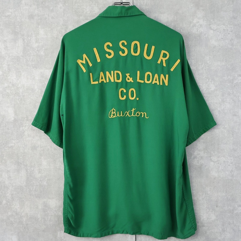 60年代 60s スウィングスター 2トーン 半袖シャツ オープンカラー