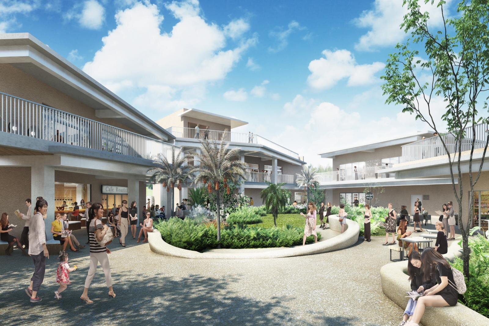 宮古島に商業施設「ヤード ミヤコジマ」26年春開業、サンセットビーチ