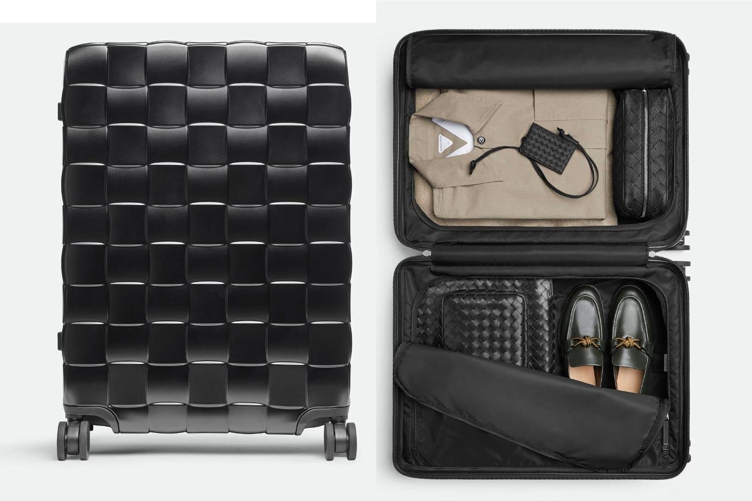 ボッテガ・ヴェネタ“編み込み模様”のスーツケース「オデッセイ」に