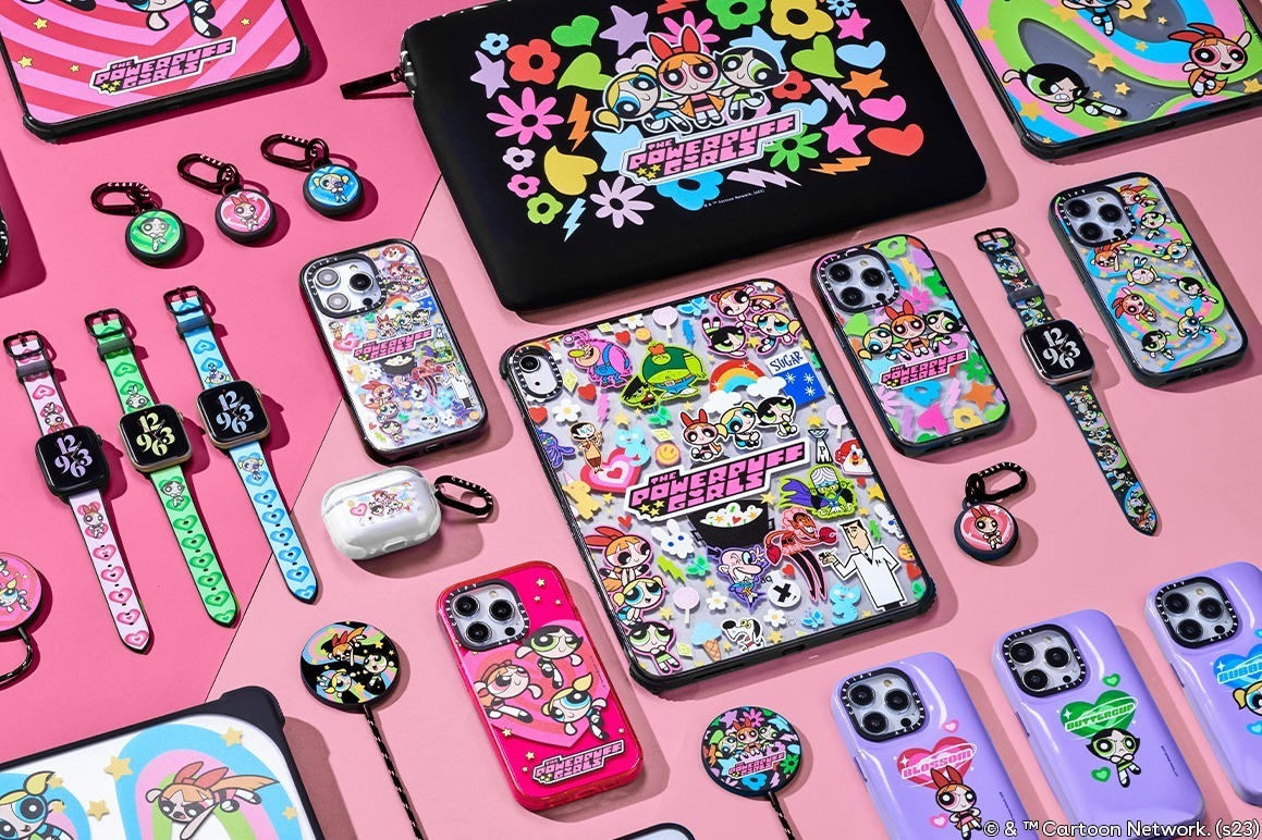 ケースティファイ×『パワーパフ ガールズ』“90年代”を表現したカラフル